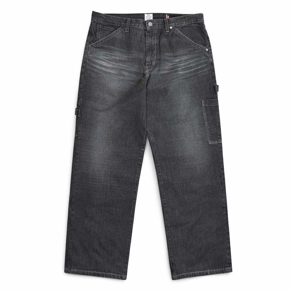 Vintage Guess Jeans Faded Black Carpenter Denim Pants W38 L34